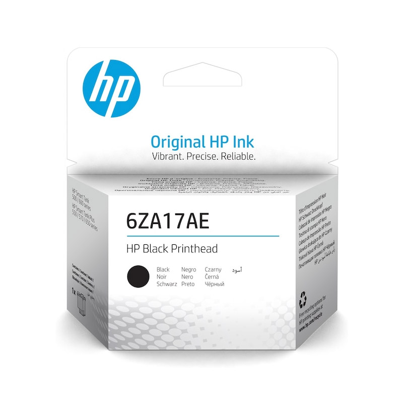 Tête d'impression d'origine HP 6ZA17AE - Noir ( 6ZA17AE)