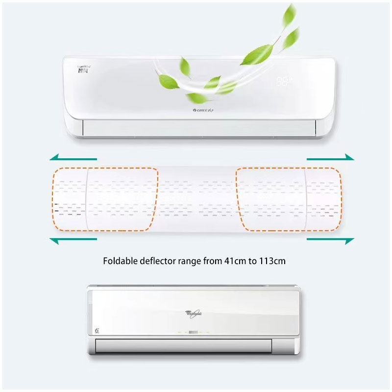 Déflecteur D'air Pour Climatiseur Extensible (DFC01) - Image 6