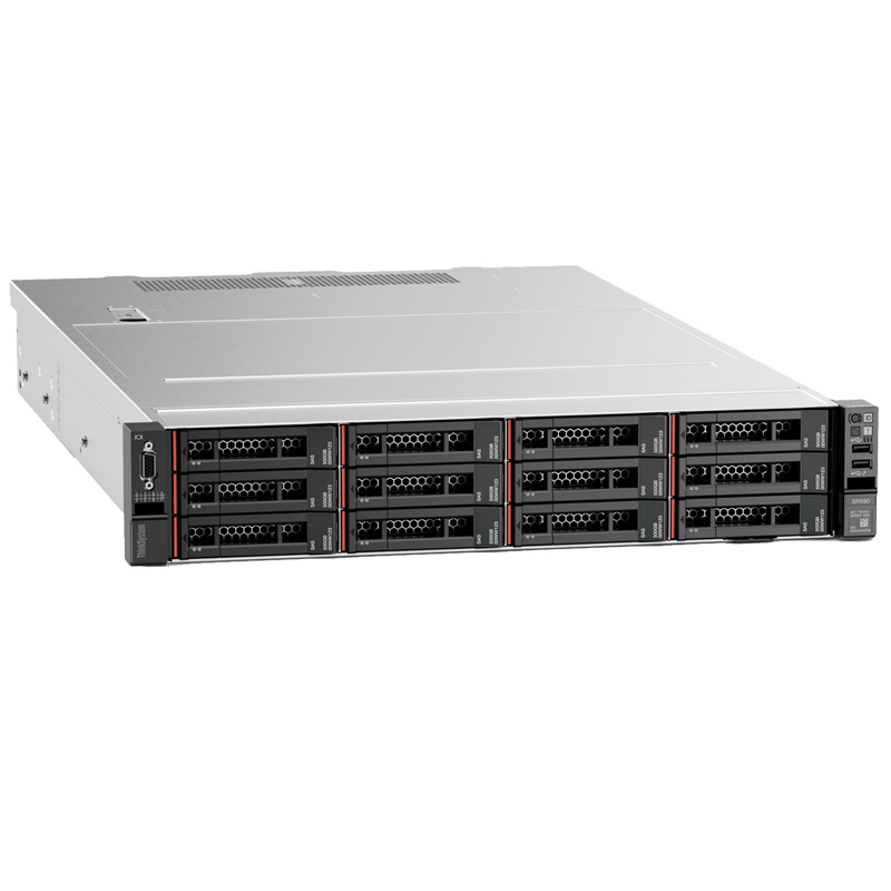 Lenovo ThinkSystem SR590 serveur Rack (2 U) Intel® Xeon® Silver 4210R 2,4 GHz 32 Go 750 W, Photo boutique MyTek chez MyTek
