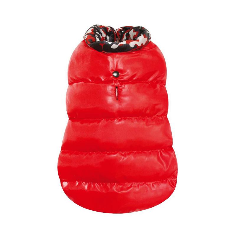 Veste Matelassée CROCI CAMOU 10 cm - Rouge - Image 2