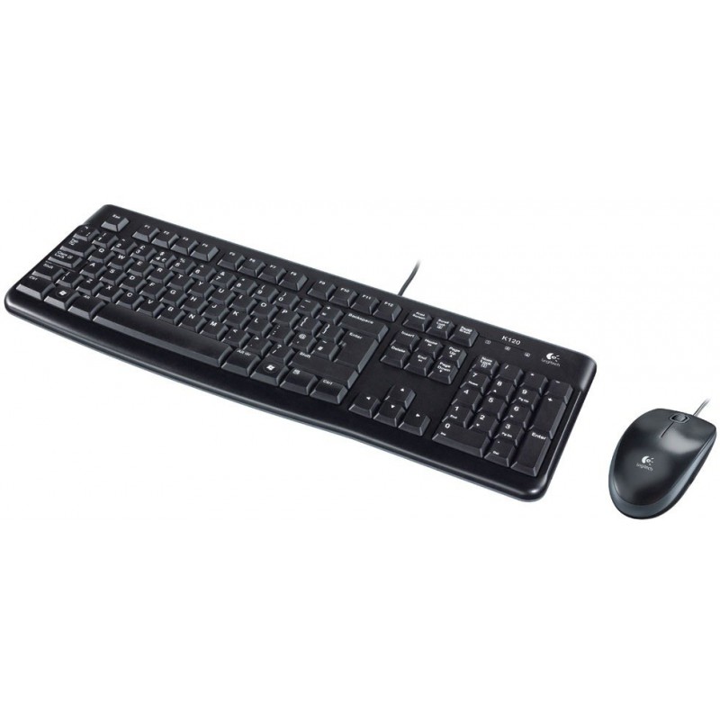 Ensemble LOGITECH Clavier et Souris MK120 USB - Noir - Image 2