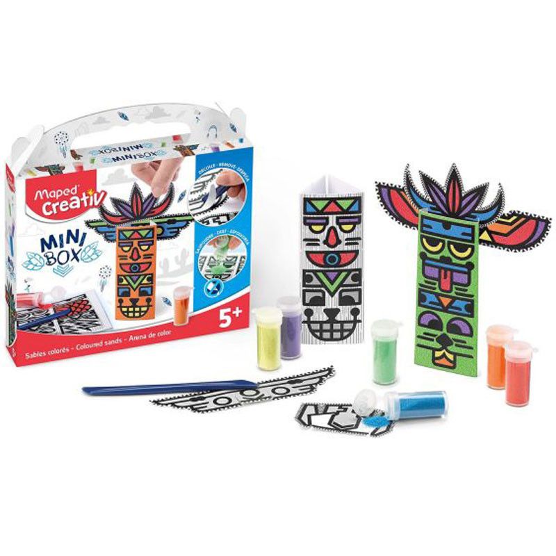 Sables Colores MAPED Mini Box (4) - (907014)