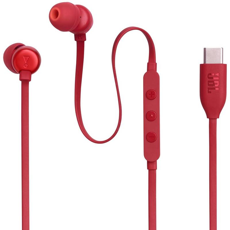 JBL Tune 310C Casque Avec fil Ecouteurs Appels/Musique USB Type-C Rouge, Photo boutique MyTek chez MyTek