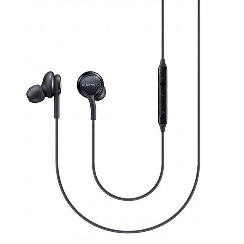 Écouteurs Filaires ROMMOS MO-02 Jack 3.5mm - Gris