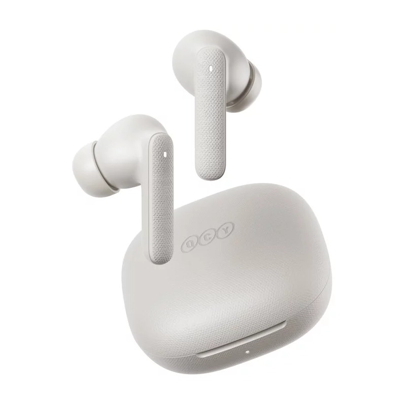 Écouteurs Sans Fil QCY BUDS BLUETOOTH - Gris - Image 3