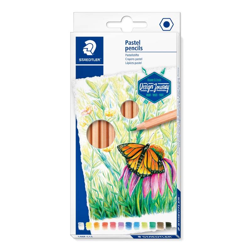 Pack de 12 Crayons de couleur STAEDTLER DESIGN JOURNEY, Photo boutique MyTek chez MyTek