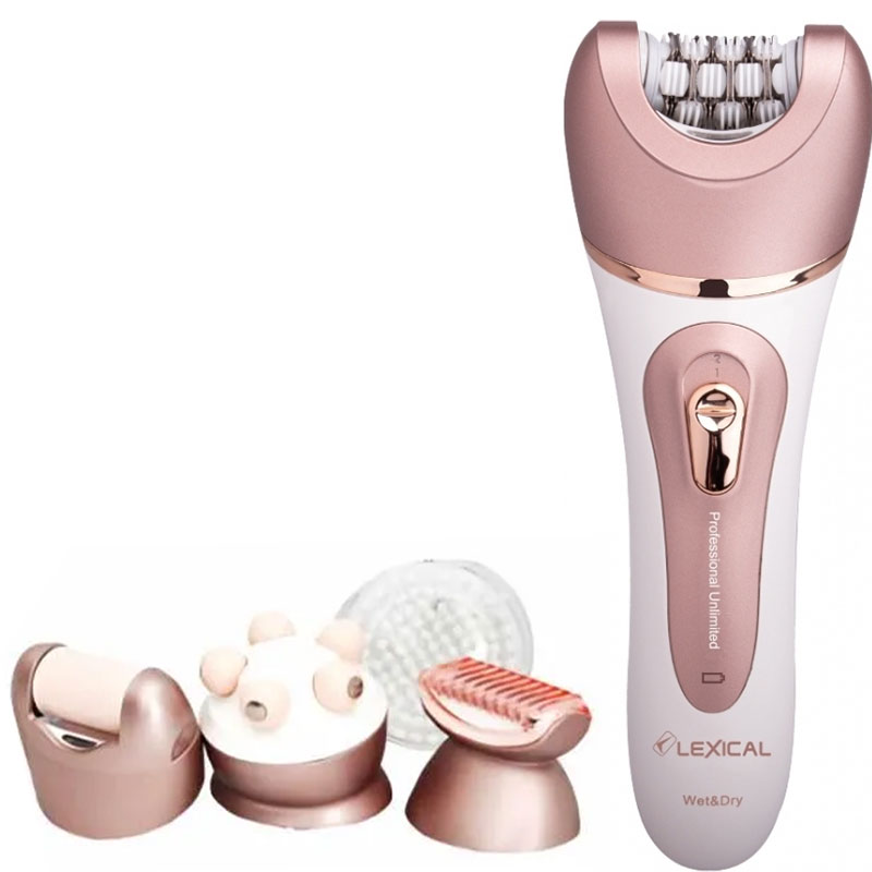 Épilateur Rechargeable 5en1 LEXICAL LEP-5550 - Blanc