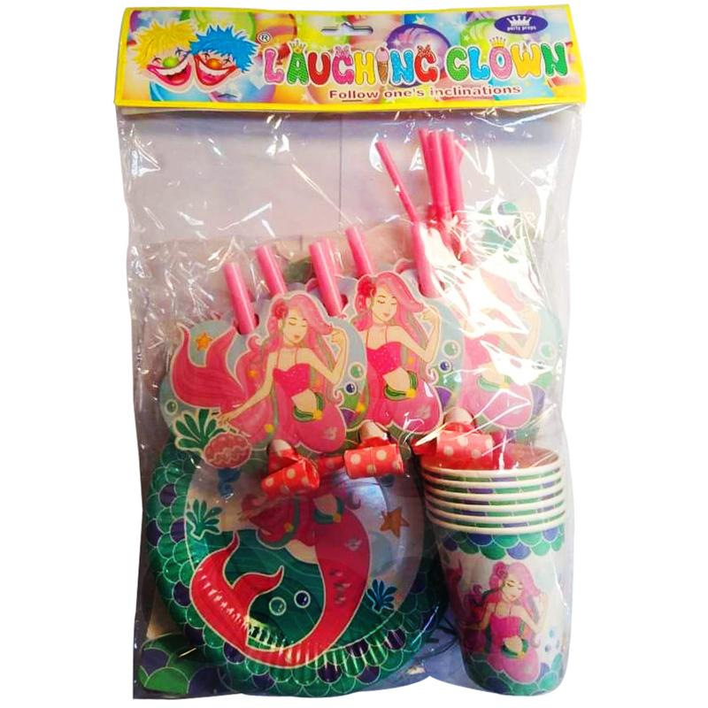 Kit de fête Anniversaire Sirène AB2
