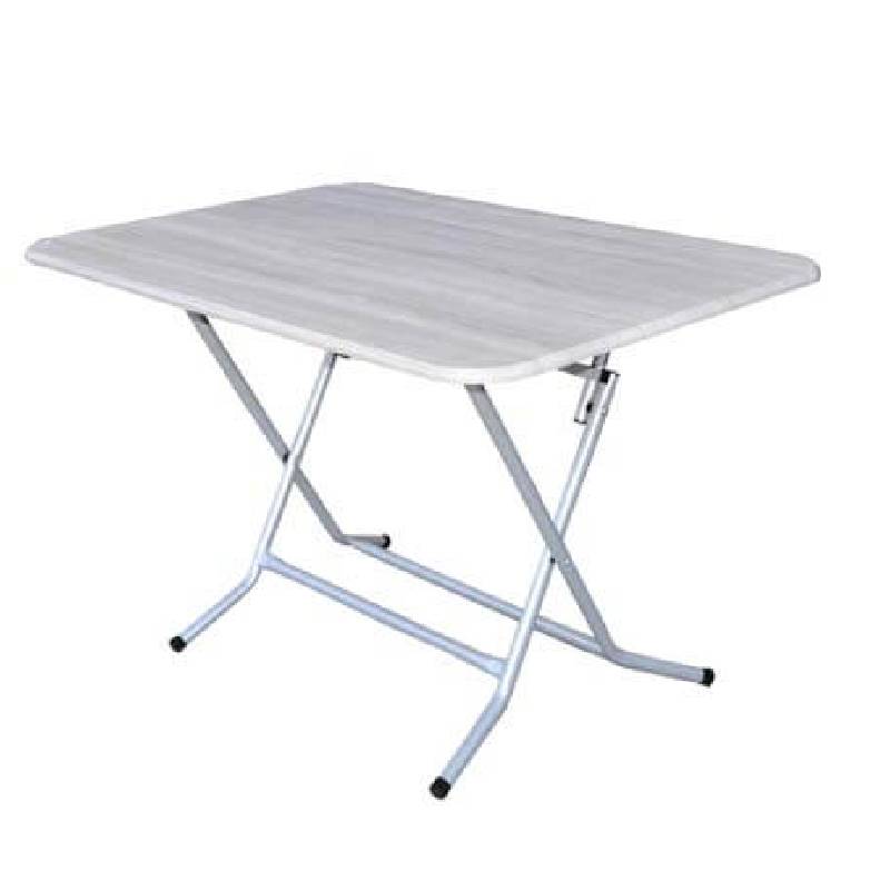 Table SOTUFAB Pliante Rectangulaire 100x80 PVC - Taupe, Photo boutique MyTek chez MyTek