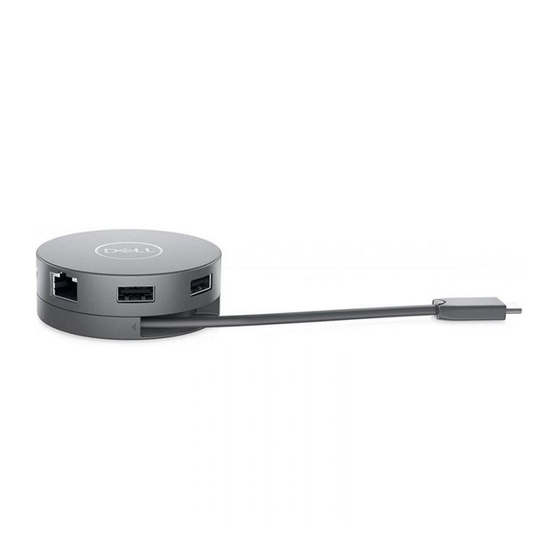 Adaptateur 7en1 DELL DA310 USB-C - Gris - Image 3