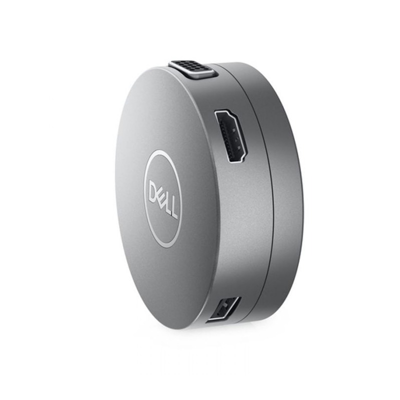 Adaptateur 7en1 DELL DA310 USB-C - Gris - Image 2