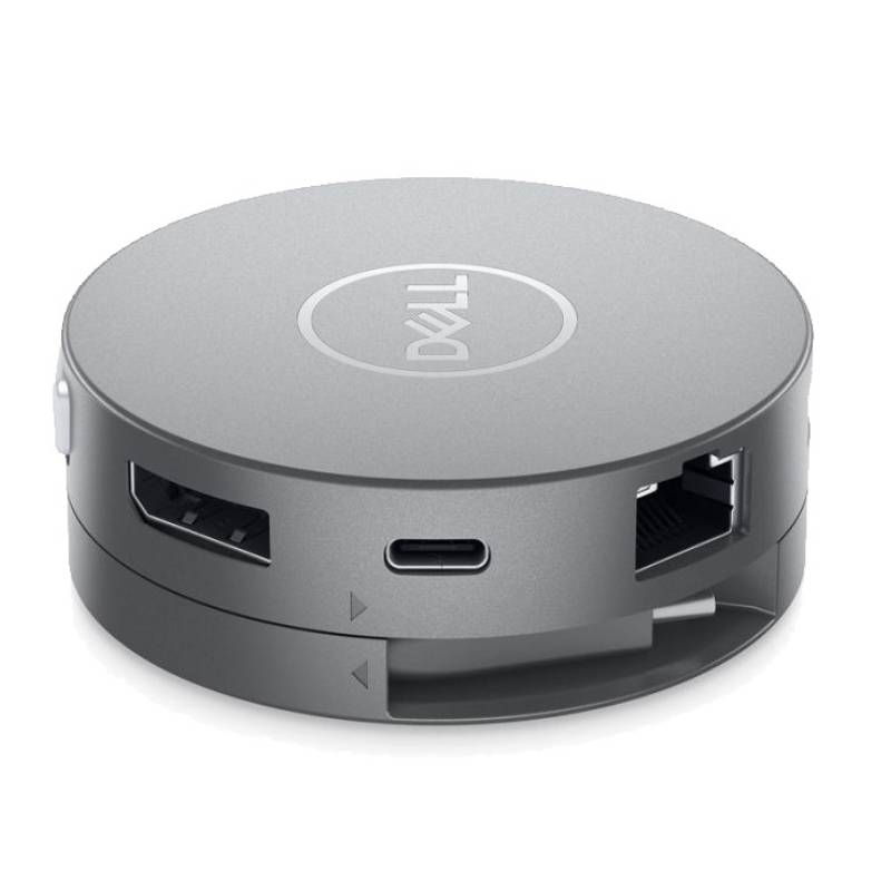 Adaptateur 7en1 DELL DA310 USB-C - Gris