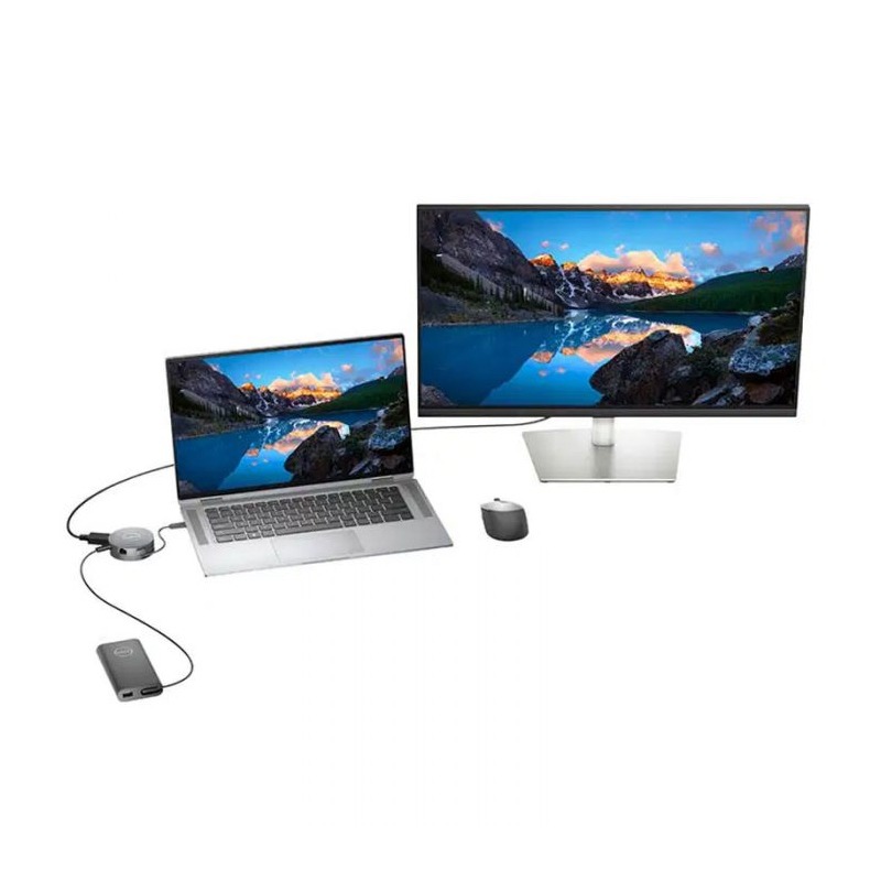 Adaptateur 7en1 DELL DA310 USB-C - Gris - Image 4