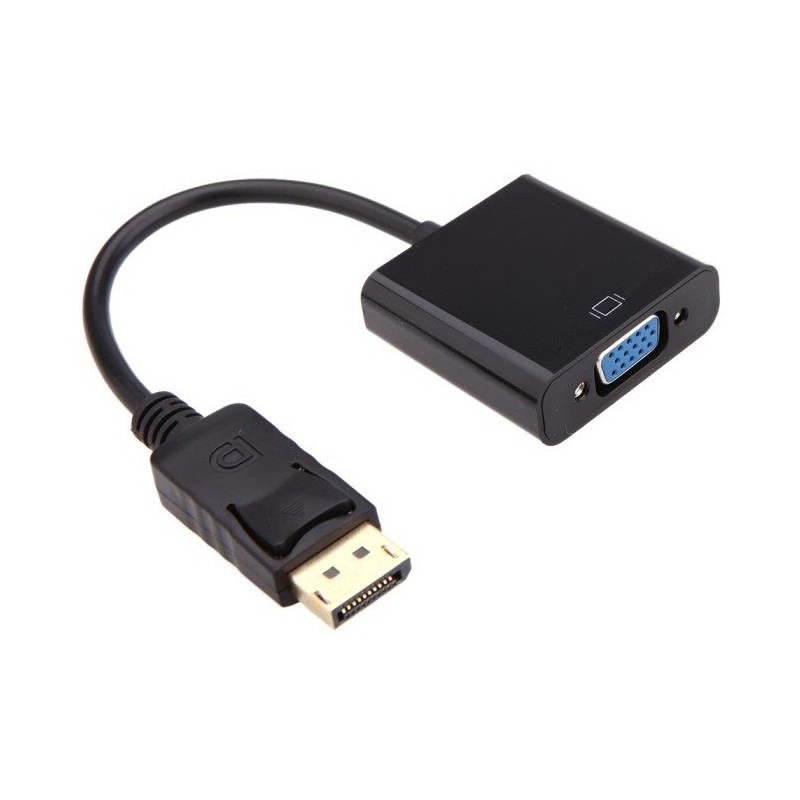 Adaptateur DisplayPort Mâle vers VGA Femelle, Photo boutique MyTek chez MyTek