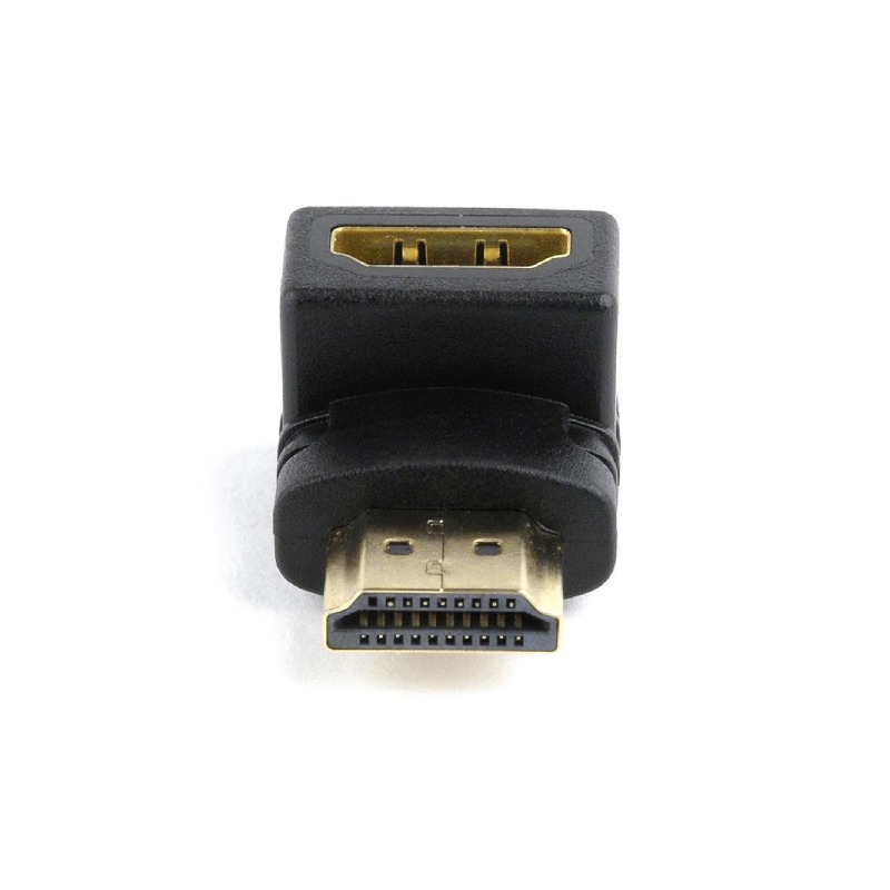 Adaptateur HDMI Type Angle Droite 90° Vers Le Bas - Noir - Image 3