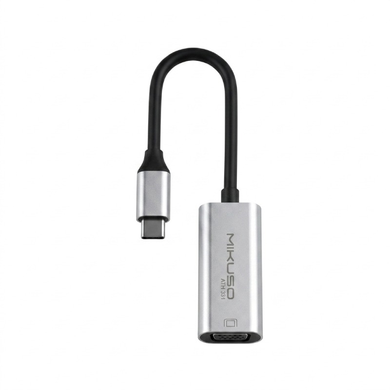 Adaptateur MIKUSO USB Type-C vers HDMI 4K - Gris