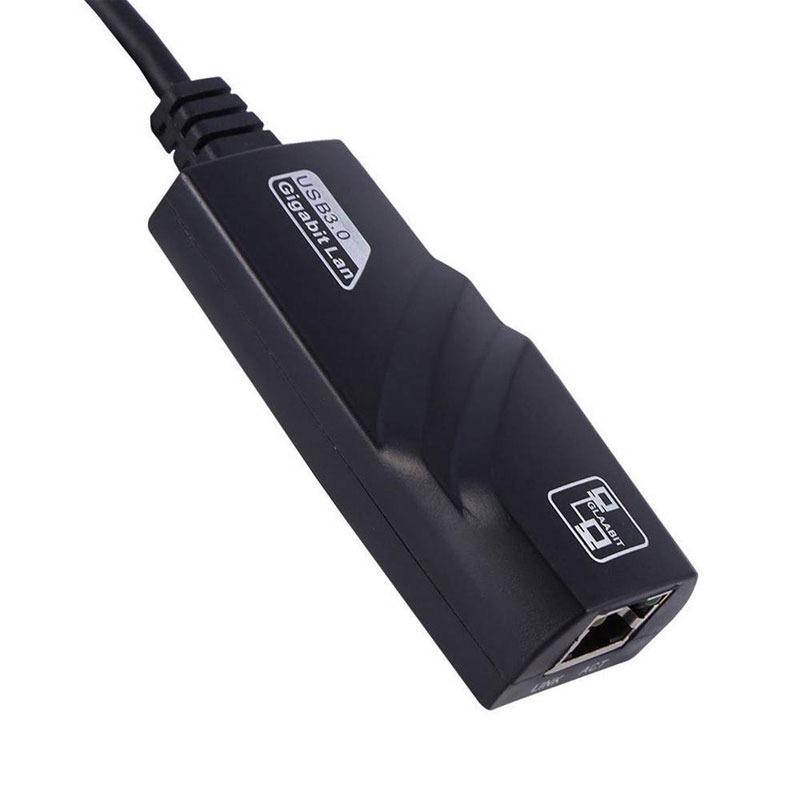 Adaptateur Réseau Gigabit Ethernet USB 3.0 vers RJ45 - Noir - Image 2