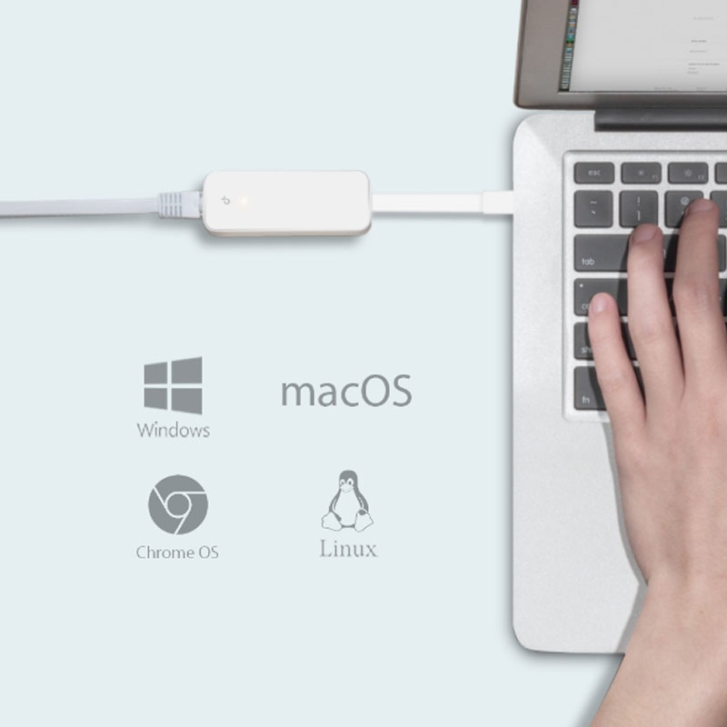 Adaptateur Réseau TP-LINK UE300C USB Type-C vers RJ45 Gigabit - Image 4