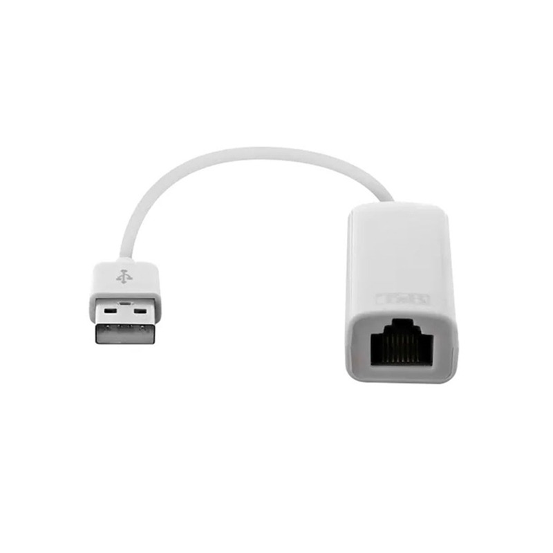 Adaptateur Réseau TNB ADAUSBRJ45 USB 2.0 vers RJ45 - Blanc