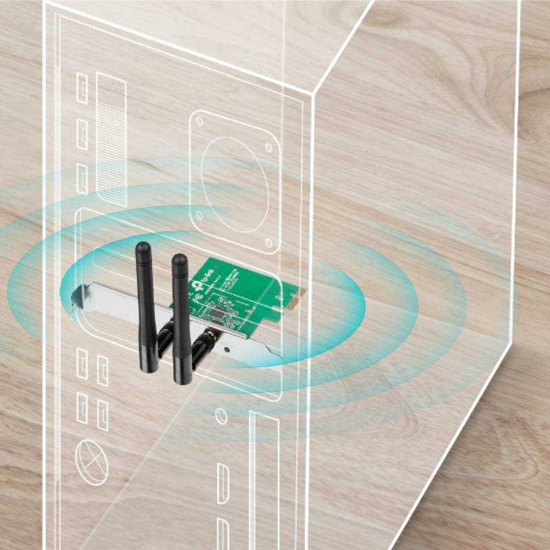 Adaptateur TP-LINK PCI Express Wifi N 300 Mbps - Image 3
