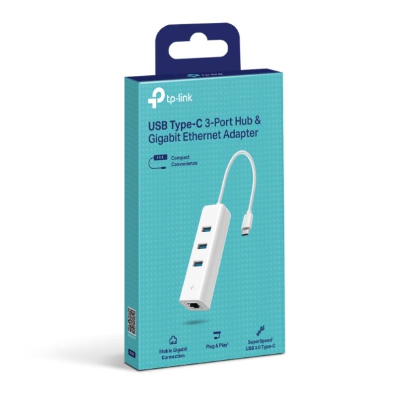 Adaptateur TP-LINK UE330C USB C Avec Adaptateur RJ45 Gigabit - Image 4
