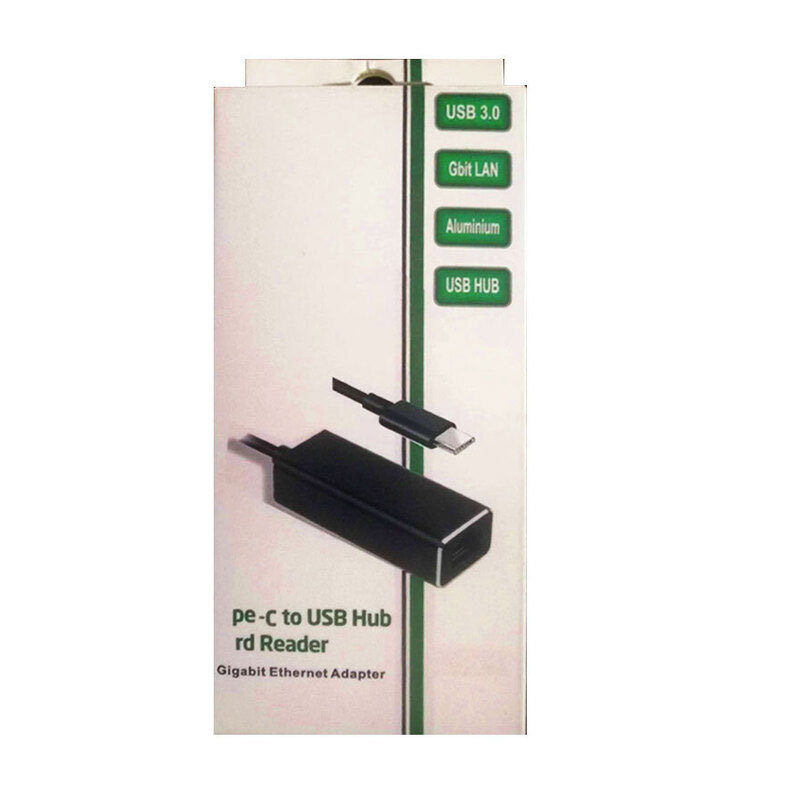 Adaptateur Type C vers RJ45 Gigabit 10/100 Mbps