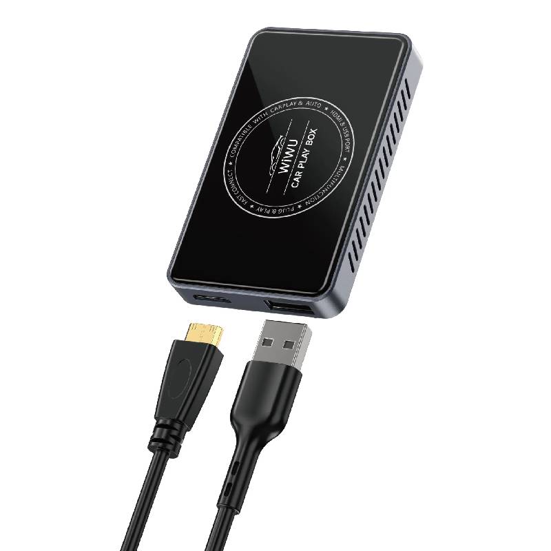 Adaptateur WiWU CP004 AI Box Android pour voiture - Noir