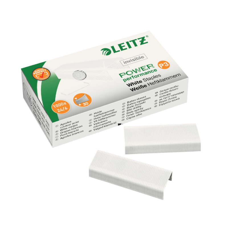 Agrafe LEITZ Power Performance P3 24/6 -1000 pièces - Image 2