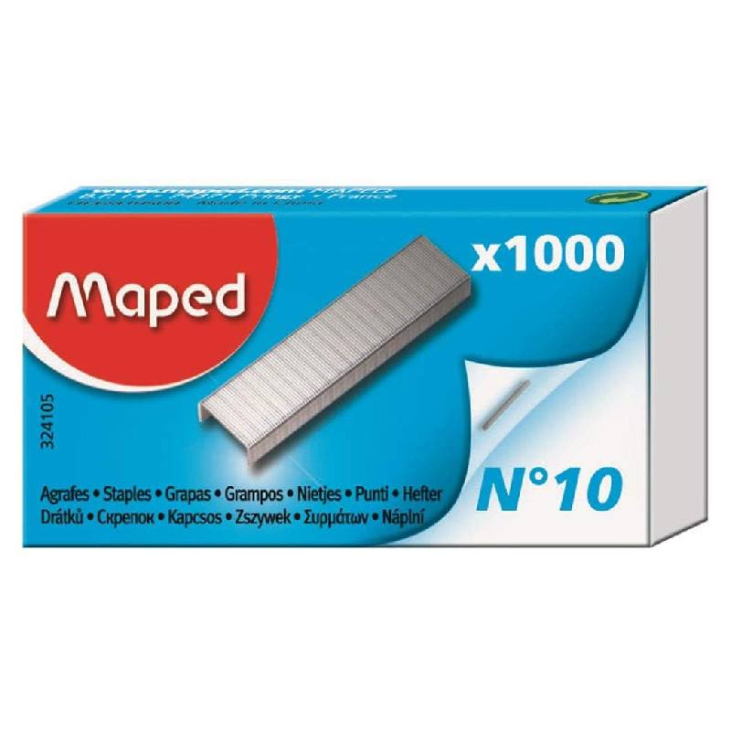 Maped 324105 agrafe Pack d'agrafes 1000 agrafes, Photo boutique MyTek chez MyTek