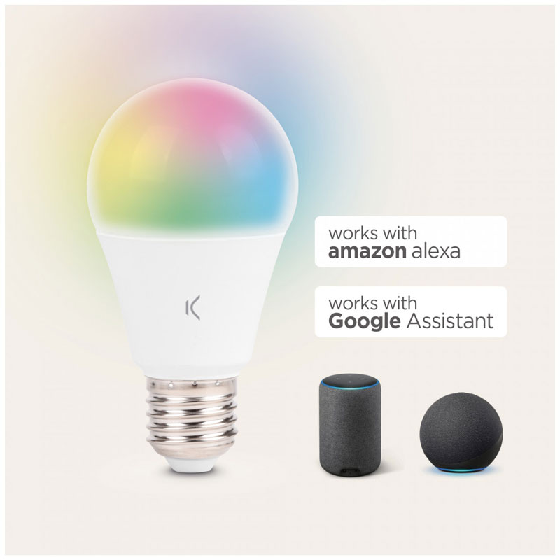 Ampoule KSIX Smart LED Culot A60 Culot E27 RGB+CCT - Image 4
