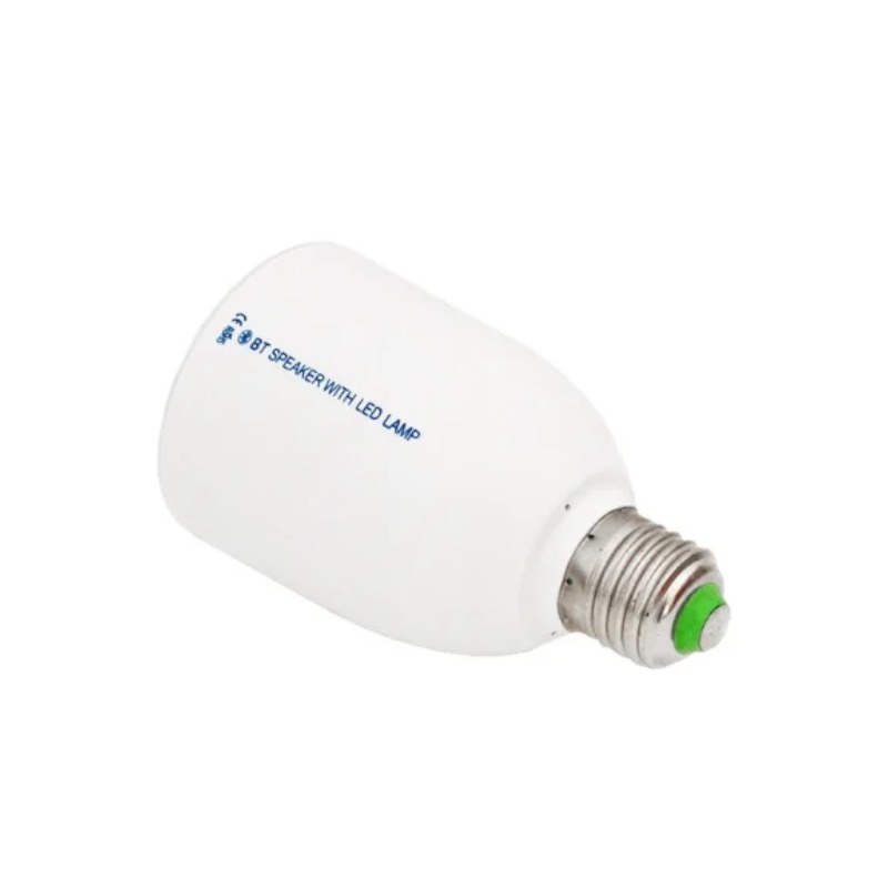 Ampoule LED Haut Parleur Bluetooth Avec Télécommande - Blanc - Image 2