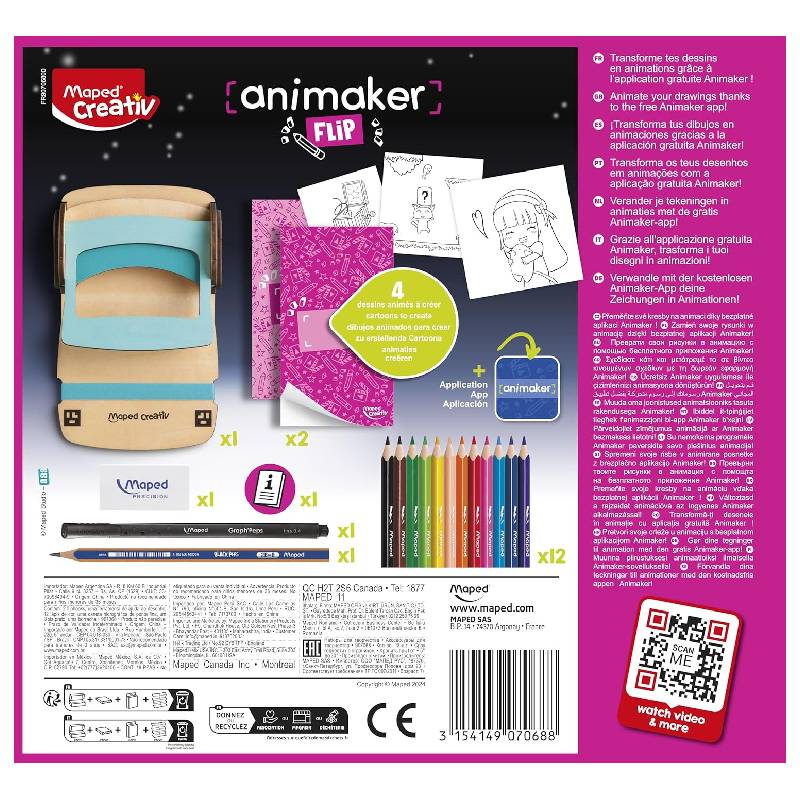 Animaker Flip MAPED Création Dessins Animés Poetic - Image 5