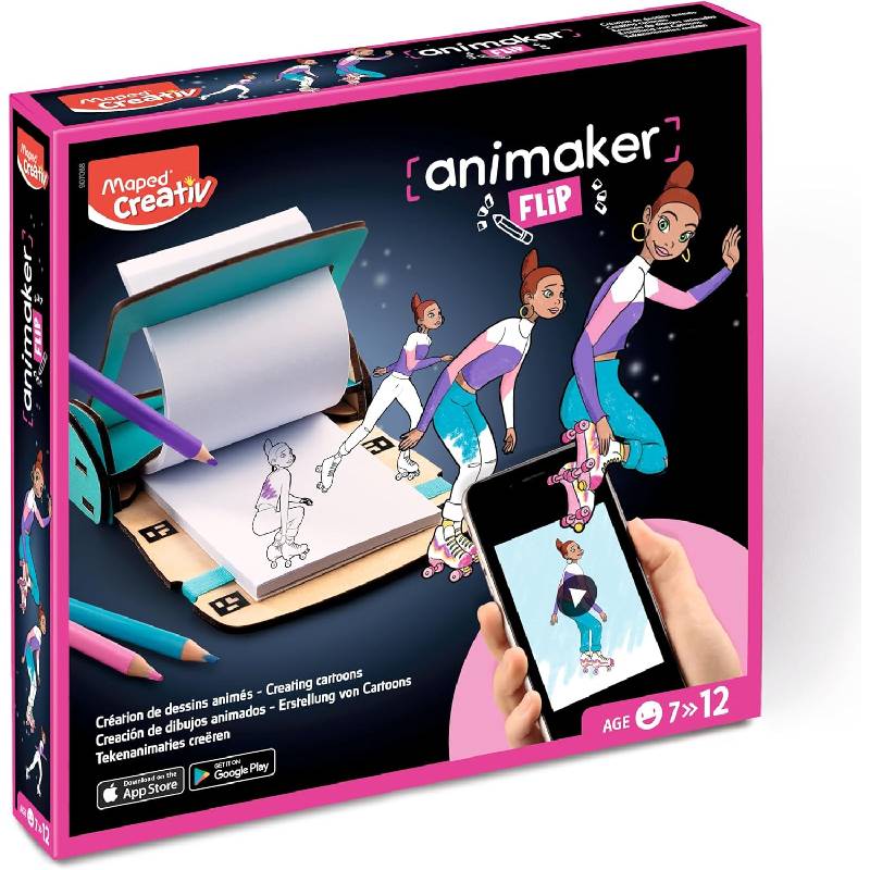 Animaker Flip MAPED Création Dessins Animés Poetic