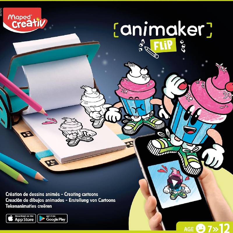 Animaker Flip Maped Kit Créatif pour Dessins Animés Pop - Image 5