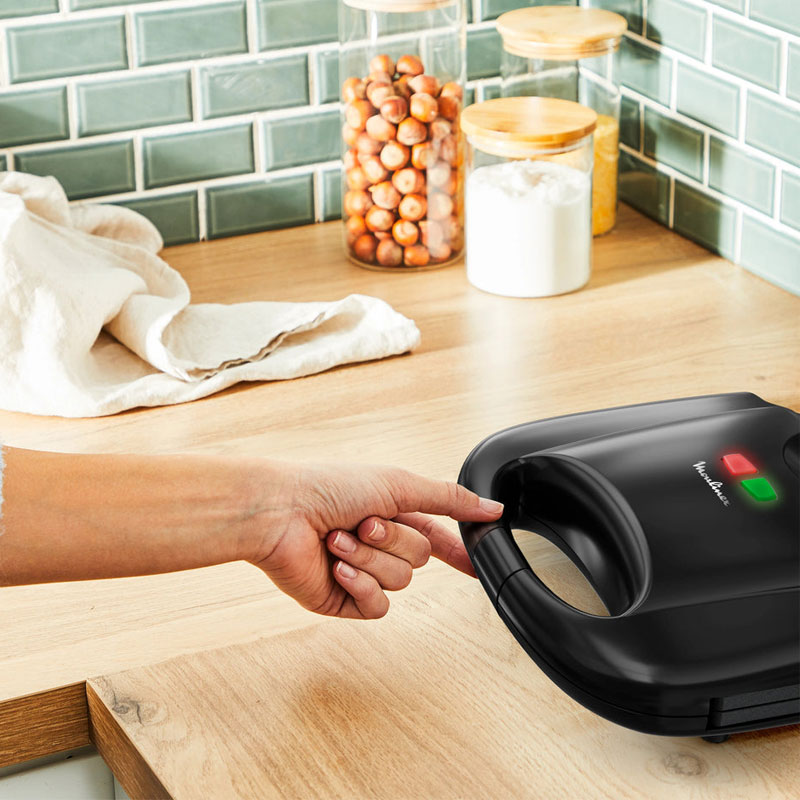 Appareil à Panini MOULINEX Ultracompact 700W - Noir - Image 4