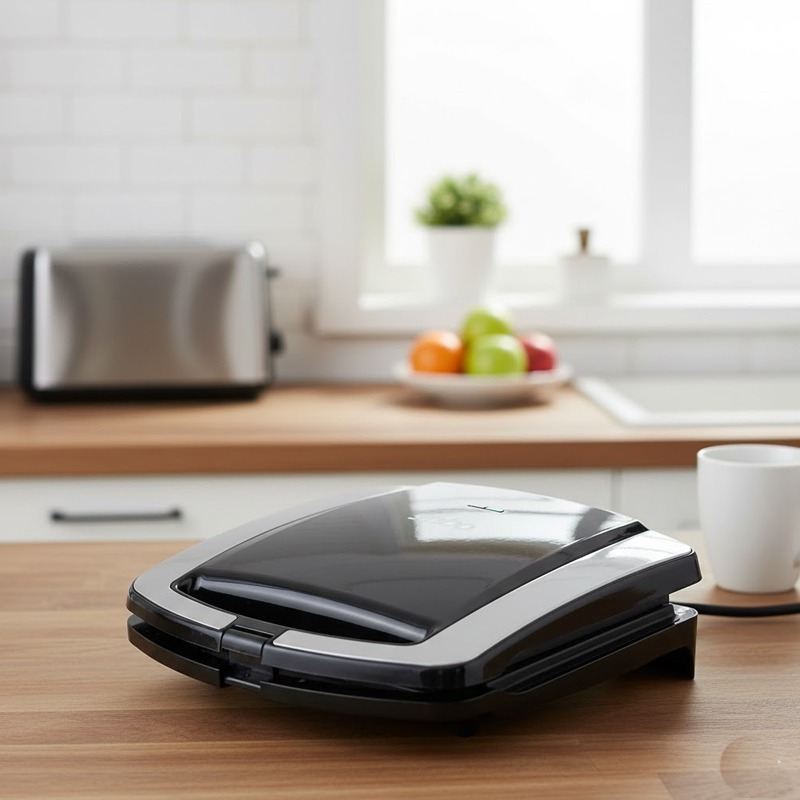 Appareil à Panini SINBO SSM-2587 750Watts - Noir - Image 2
