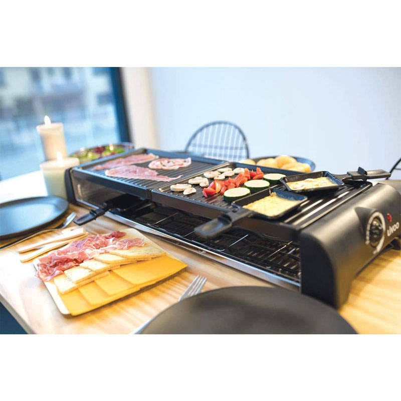 Appareil à Raclette LIVOO DOC185 1800W - Noir - Image 3