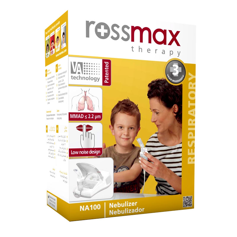 Appareil Aérosol Nébuliseur à Piston ROSSMAX NA100 - Blanc - Image 2