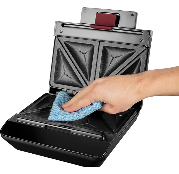 Appareil Croque Monsieur RUSSELL HOBBS 26800-56 750W - Noir - Image 4