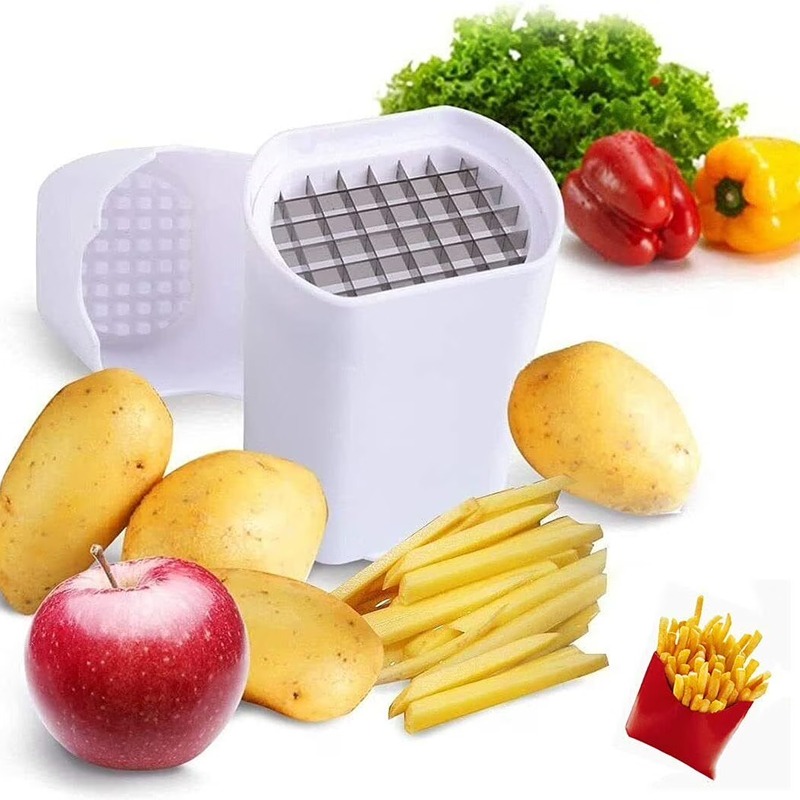 Appareil de Coupe Frites Manuel One Step - Blanc - Image 3