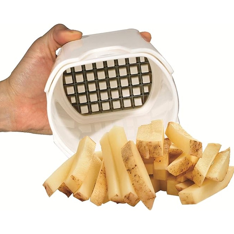 Appareil de Coupe Frites Manuel One Step - Blanc - Image 2