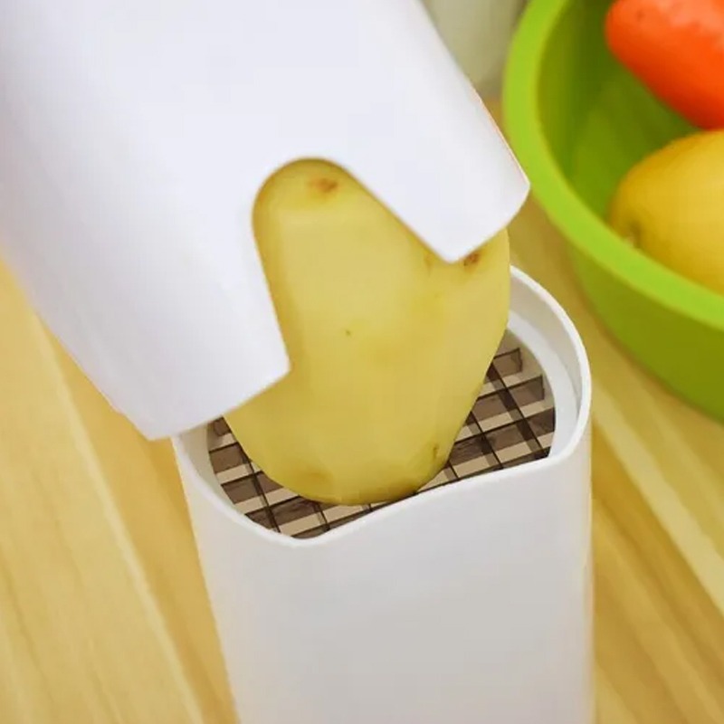 Appareil de Coupe Frites Manuel One Step - Blanc - Image 4