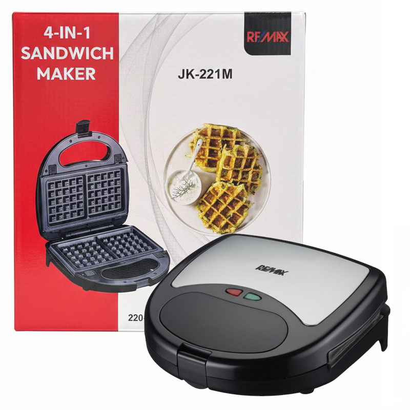 Appareil de Cuisson 4EN1 REMAX JK-221M 750W - Noir - Image 3