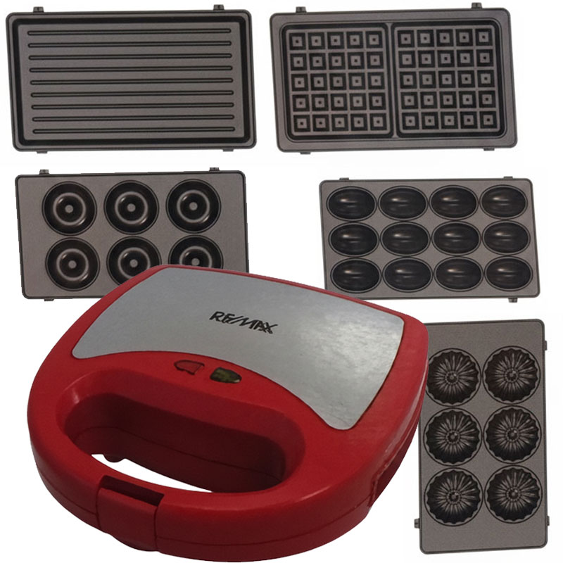 Appareil de Cuisson 5EN1 REMAX JK-221MA 750W - Rouge