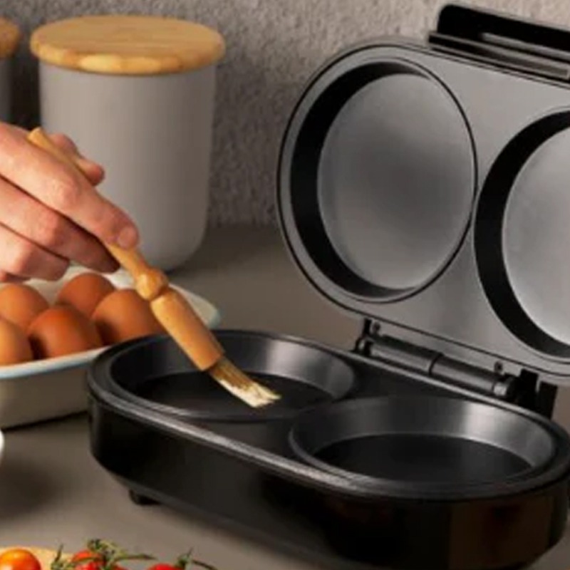 Appareil de Cuisson Hamburger RAF R-245 750W - Noir - Image 5
