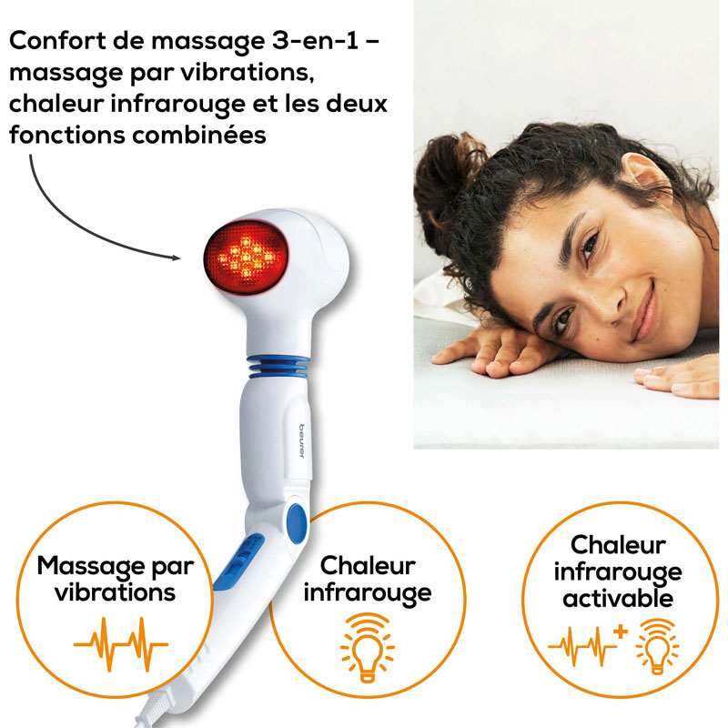 Appareil De Massage BEURER a infrarouge MG40 - Image 4