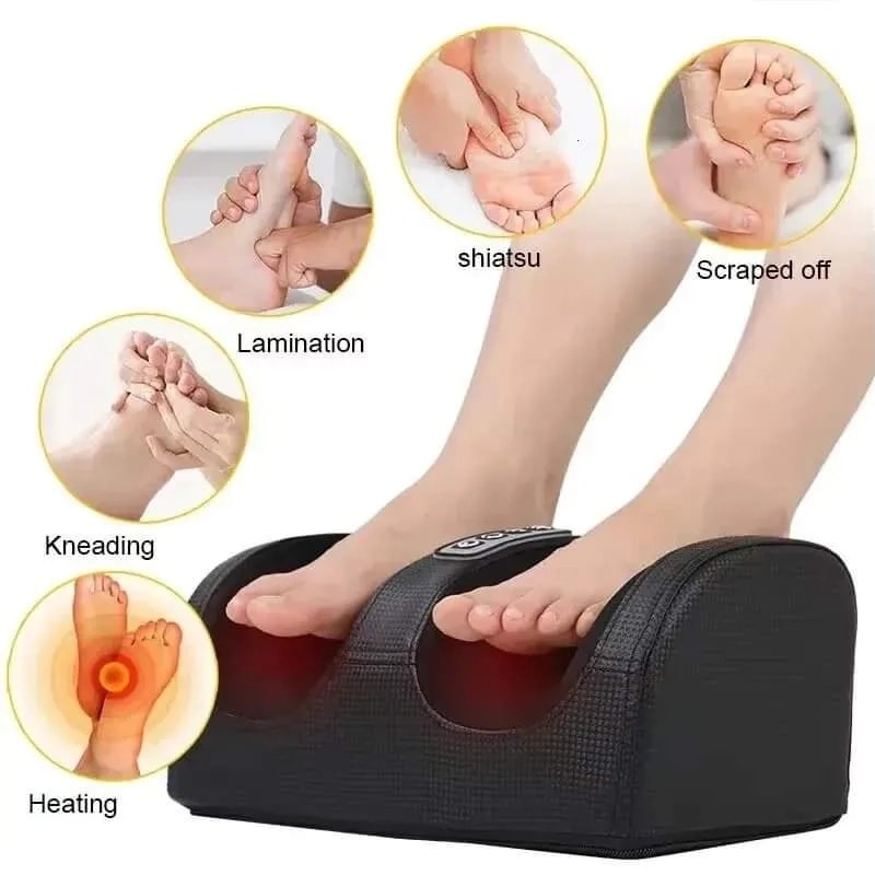 Appareil De Massage Électrique Pour Les Pieds - Rouge - Image 3