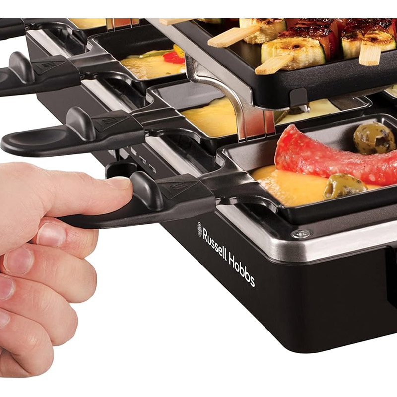 Appareil A Raclette Multifonction RUSSEL HOBBS 26280-56 1400W - Noir - Image 3