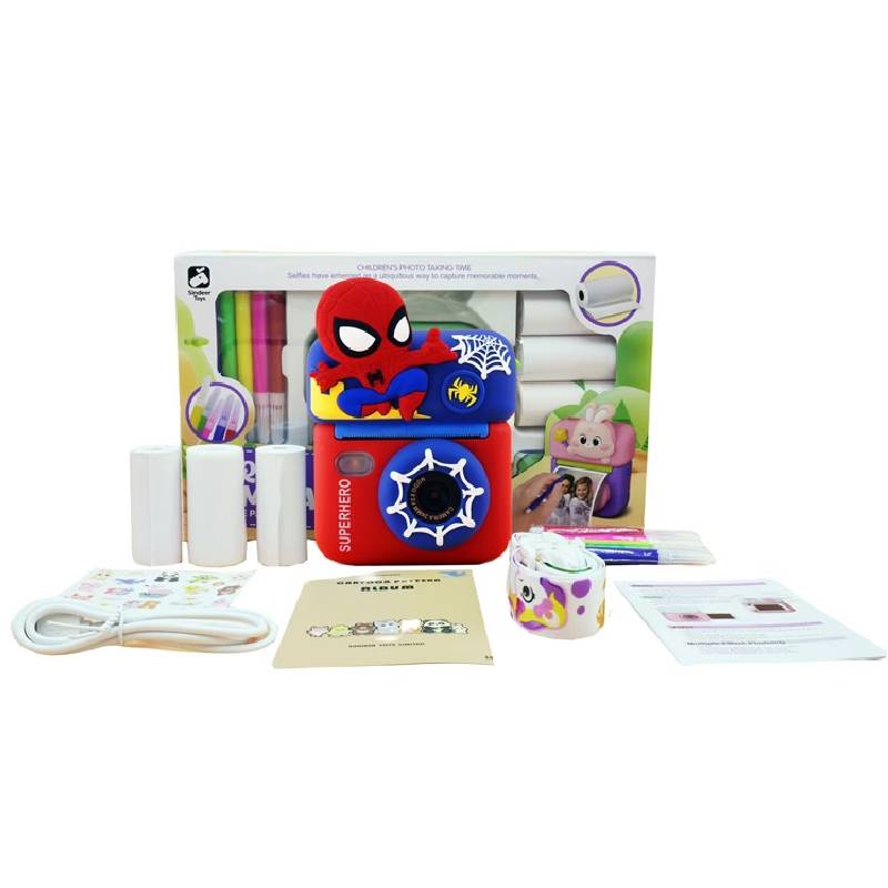 Appareil Photo Instantané M12-SPIDERMAN pour Enfant 48MP - Image 3