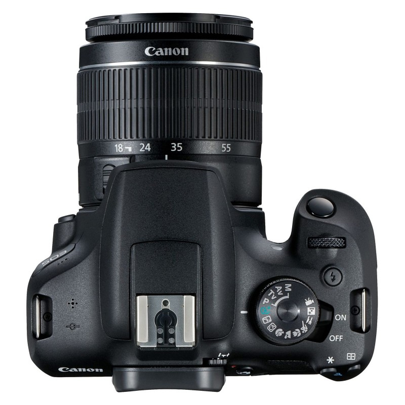 Appareil Photo Reflex CANON EOS 2000D + Objectif EF-S 18-55mm IS II - Noir - Image 4